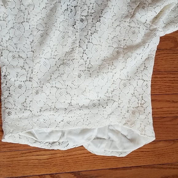 Lace jacket w 3/4 length sleeves - Picture 6 of 6